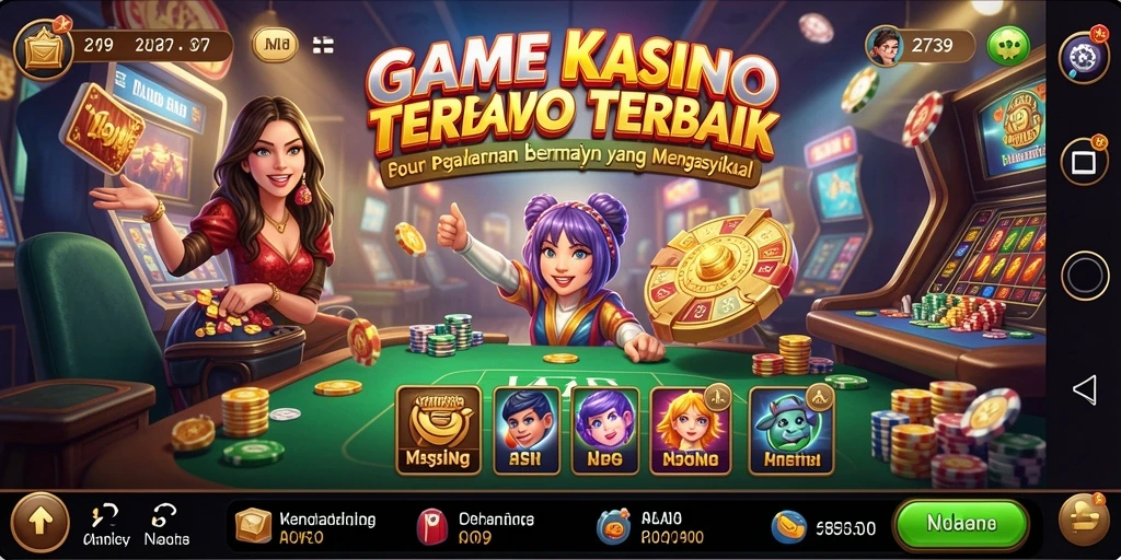 Tampilan permainan Kasino yang menarik dan seru di 2739.