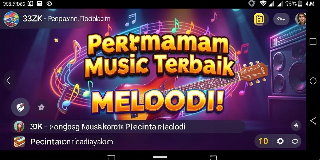 Tampilan gameplay 33ZK yang penuh warna dan dinamis.