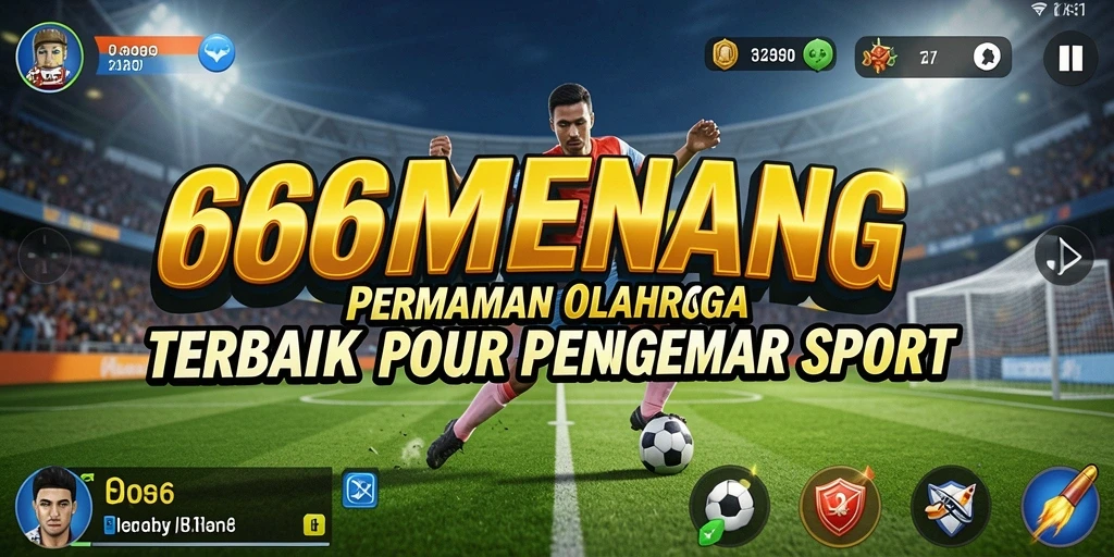 Screenshot gameplay 666MENANG menampilkan aksi seru dalam olahraga.