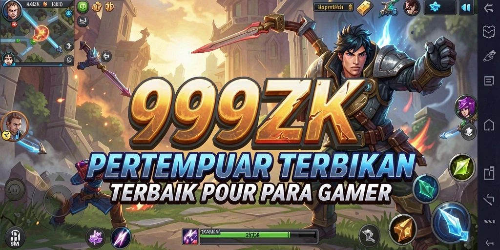 Gameplay seru dalam pertempuran Battle Royale di 999ZK.