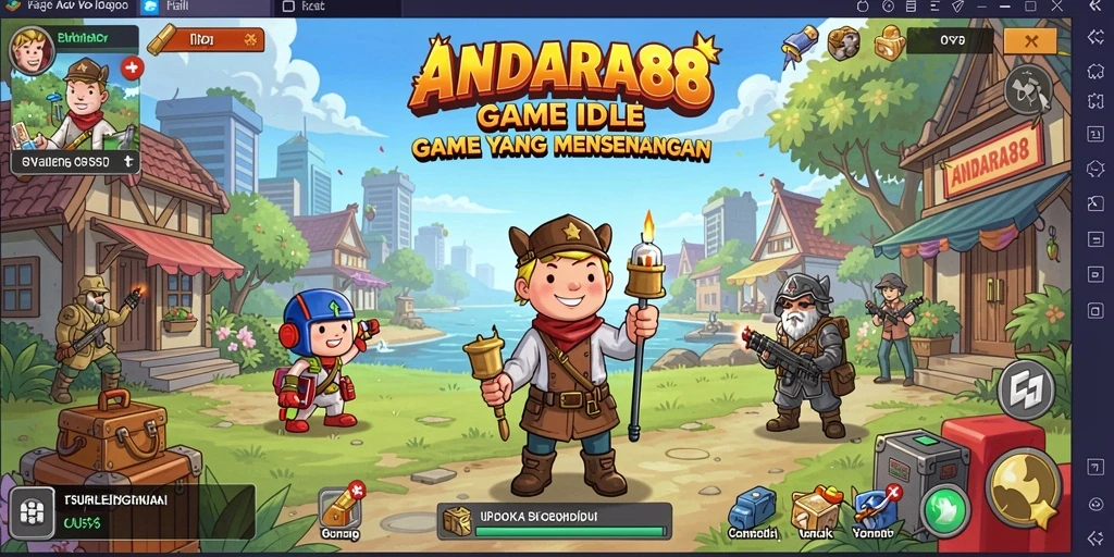 Screenshot gameplay ANDARA88 yang menunjukkan aksi santai dan mengasyikkan.