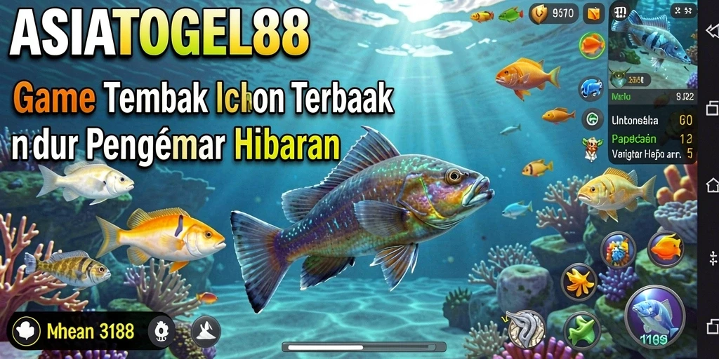 Gameplay seru yang menantang di ASIATOGEL88 saat menembak ikan.
