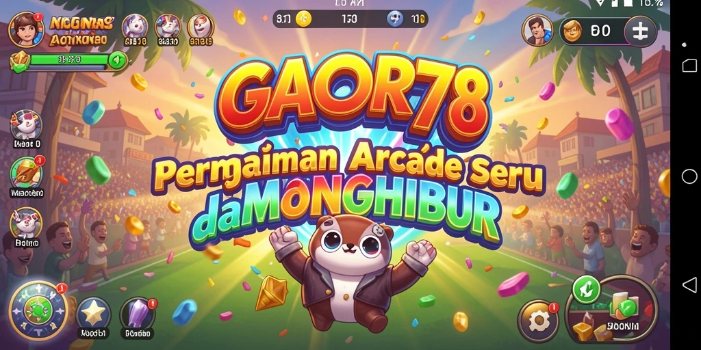 Tampilan gameplay <strong>GACOR78</strong> dengan grafis menarik dan tantangan seru.