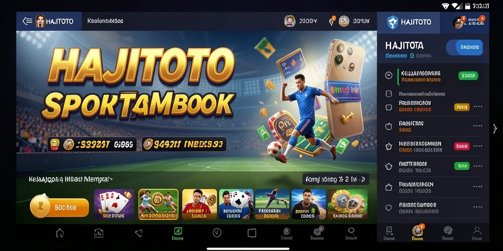 Tampilan gameplay terbaik dari HAJITOTO di dunia sportsbook.
