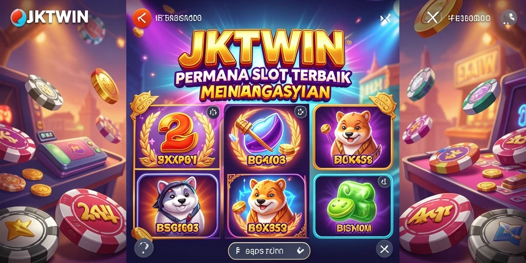 Tampilan menarik dari gameplay JKTWIN Slot dengan grafis menawan.