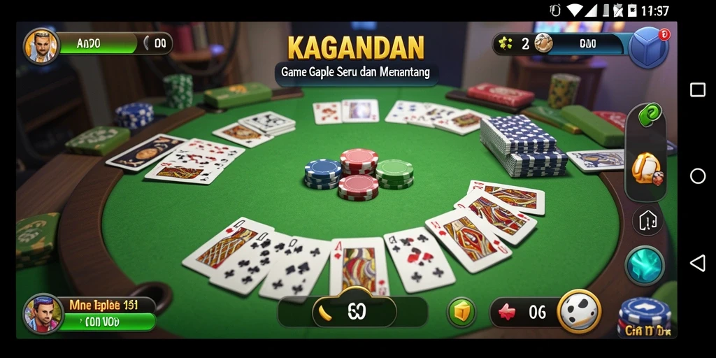 Tampilan gameplay KAGANDAN yang menarik dan mengasyikkan.
