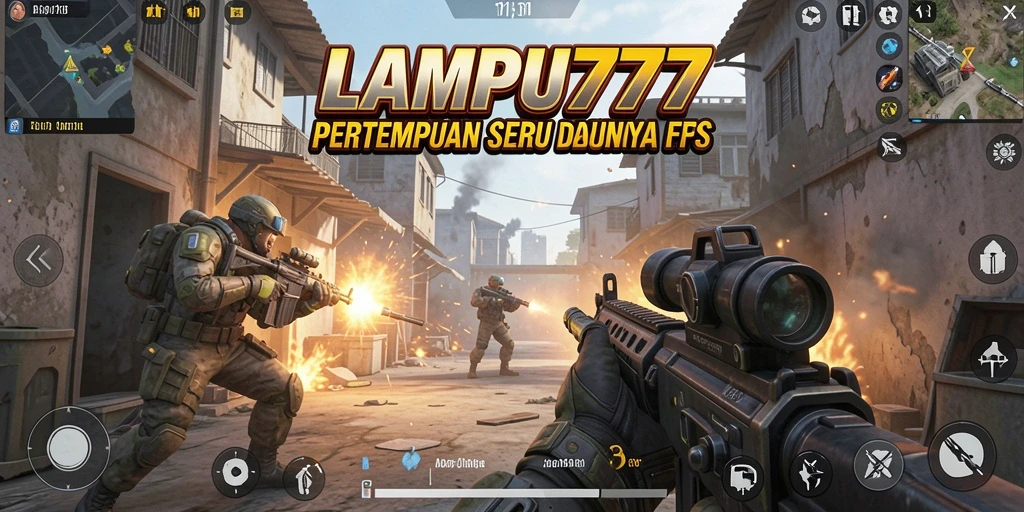 Gameplay intens di LAMPU777 dengan aksi tembak-menembak yang mendebarkan.
