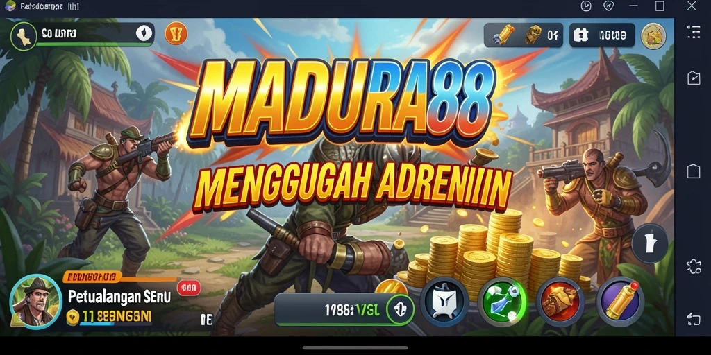 Gameplay menantang dalam dunia petualangan yang menarik.
