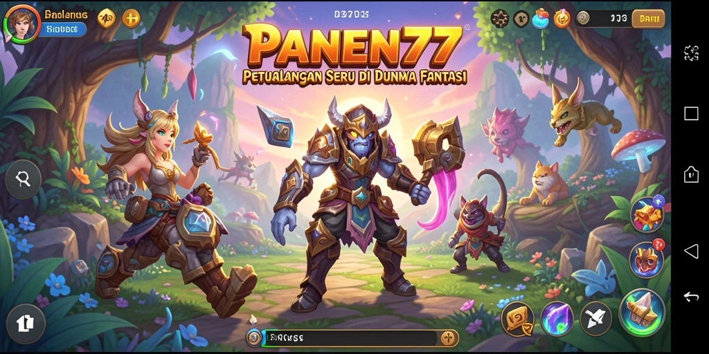 Gameplay seru dengan pertarungan dinamis di PANEN77.