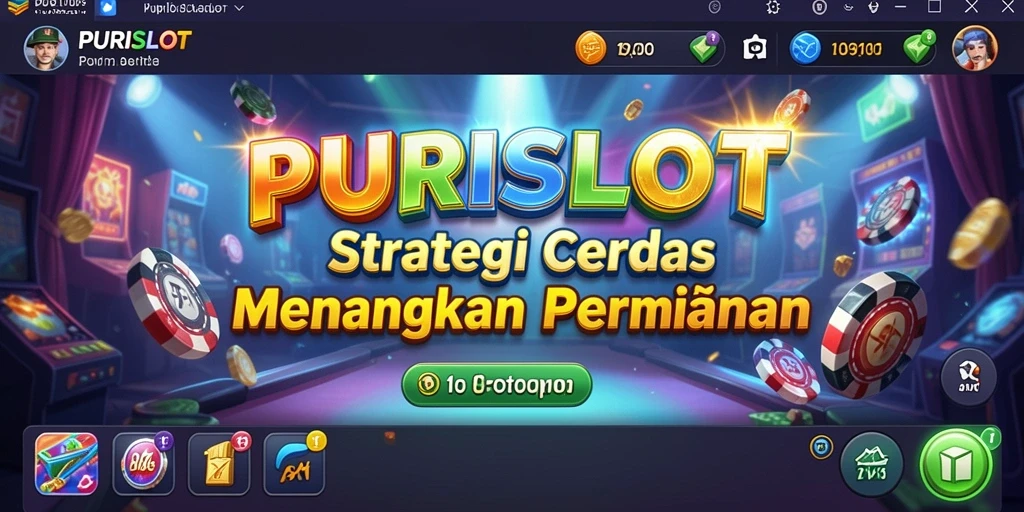 Tampilan screenshot dari gameplay PURISLOT yang menampilkan strategi dan perencanaan.