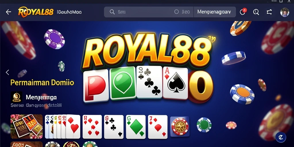 Screenshot gameplay ROYAL88 dengan pemain sedang berkompetisi.