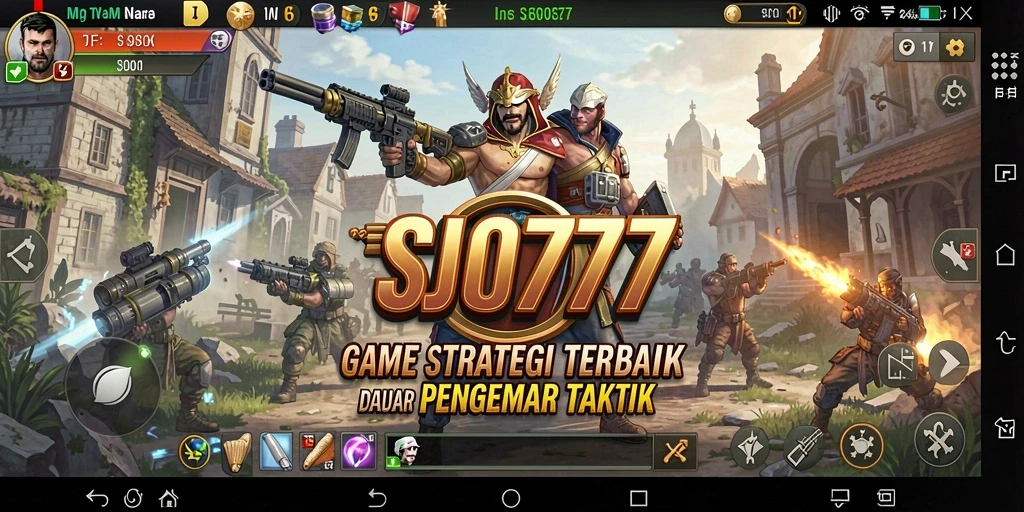 Gameplay SJO777 yang seru dan menantang strategi.