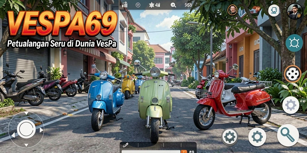 Gameplay seru VESPA69 yang memukau dan penuh petualangan.